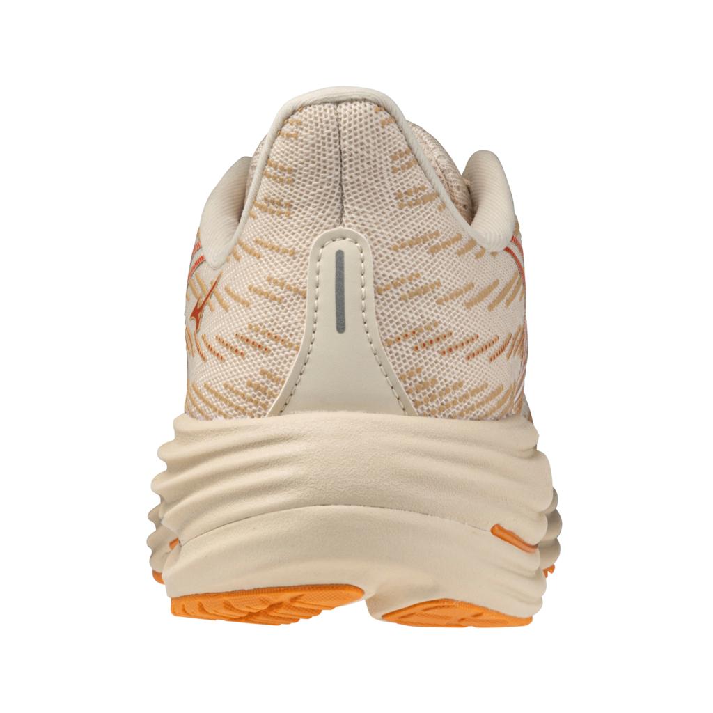 Mizuno Women's Wave Rider 29 Running Shoe Lifestyle Pack Summer Sand White