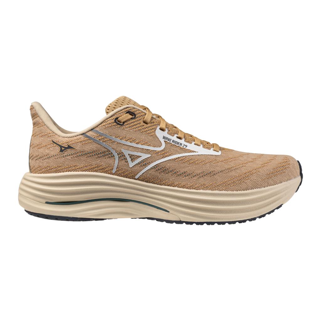 Mizuno Men's Wave Rider 29 Running Shoe Lifestyle Pack Curds And Whey White