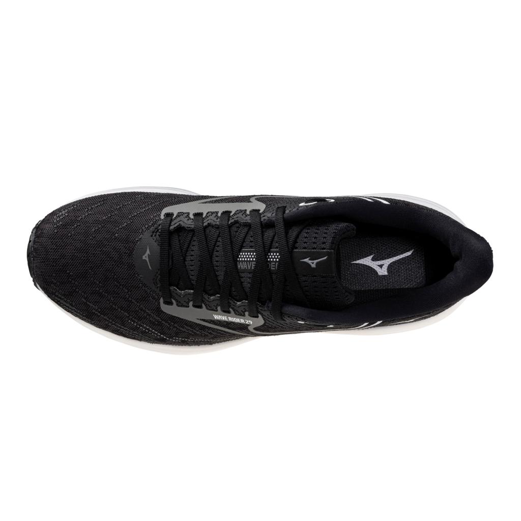 Mizuno Men's Wave Rider 29 Running Shoe Black Sand Quiet Shade