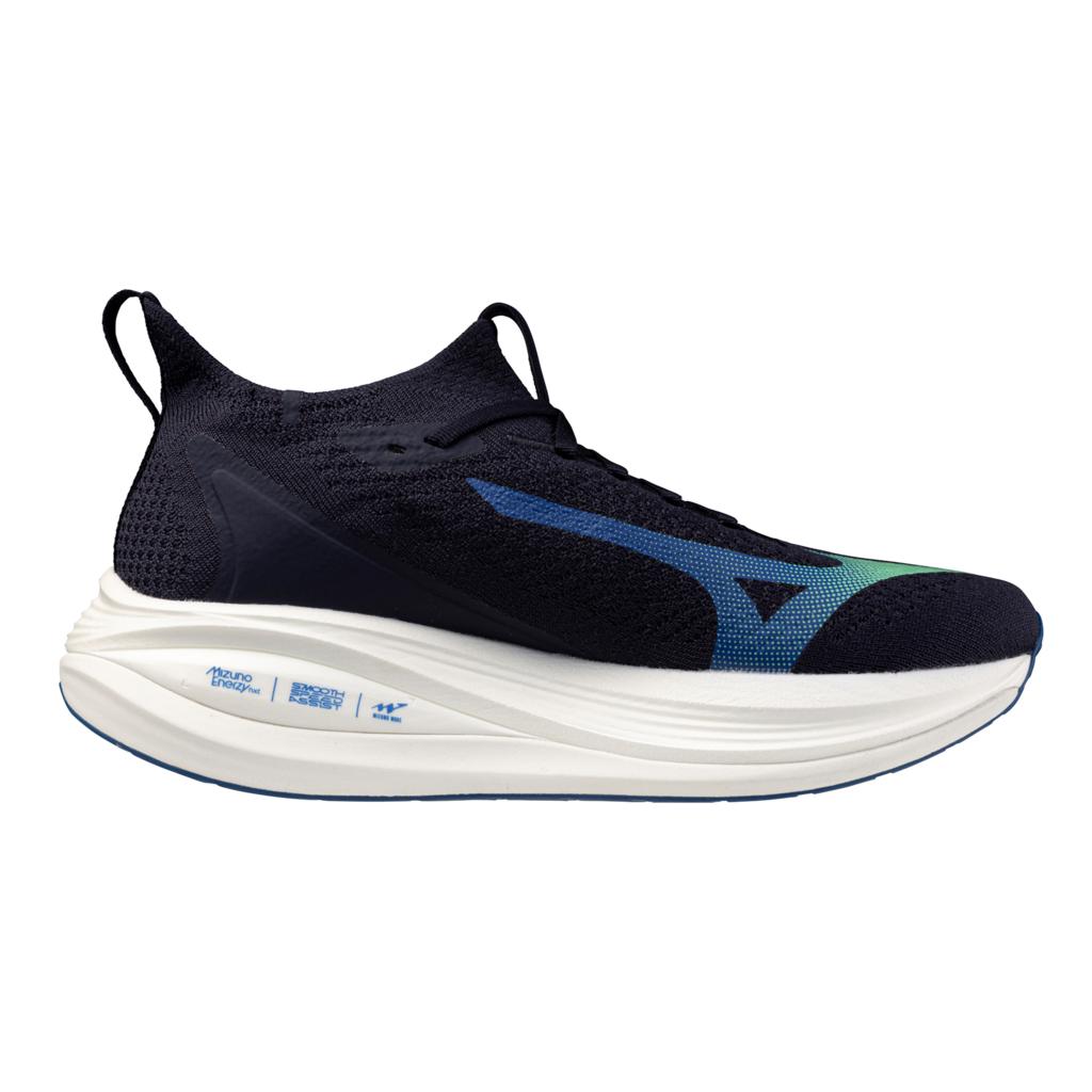 Mizuno Men's Neo Vista 2 Running Shoe Baritone Blue Frozen Emerald
