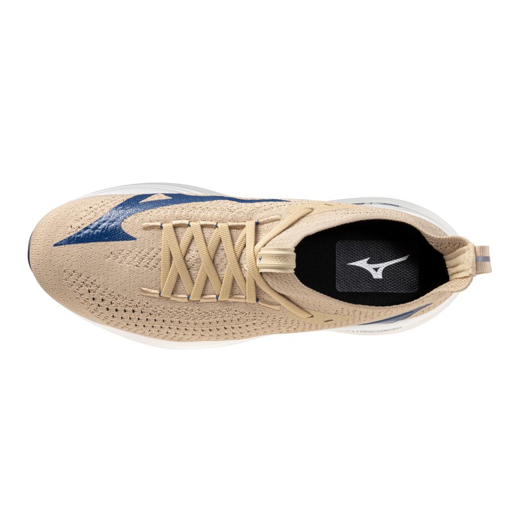 Mizuno Men's Neo Vista 2 Running Shoe Lifestyle Pack Pale Khaki White