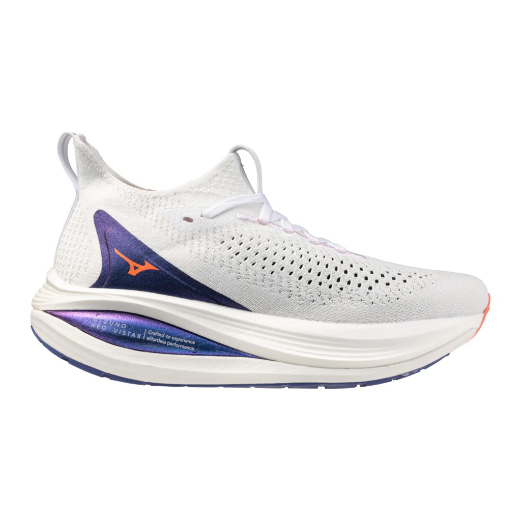 Mizuno Women's Neo Vista 2 Running Shoe White Striking Coral
