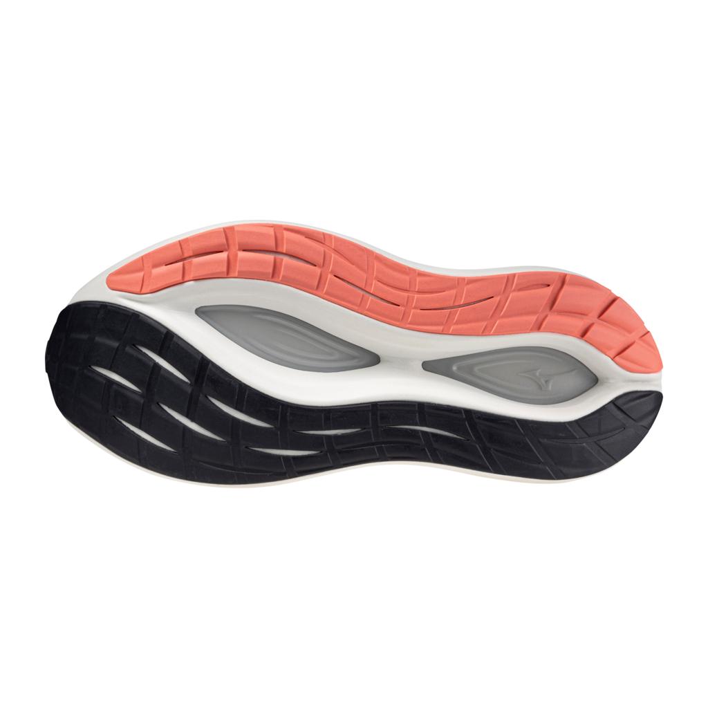 Mizuno Women's Neo Vista 2 Running Shoe Baritone Blue Striking Coral