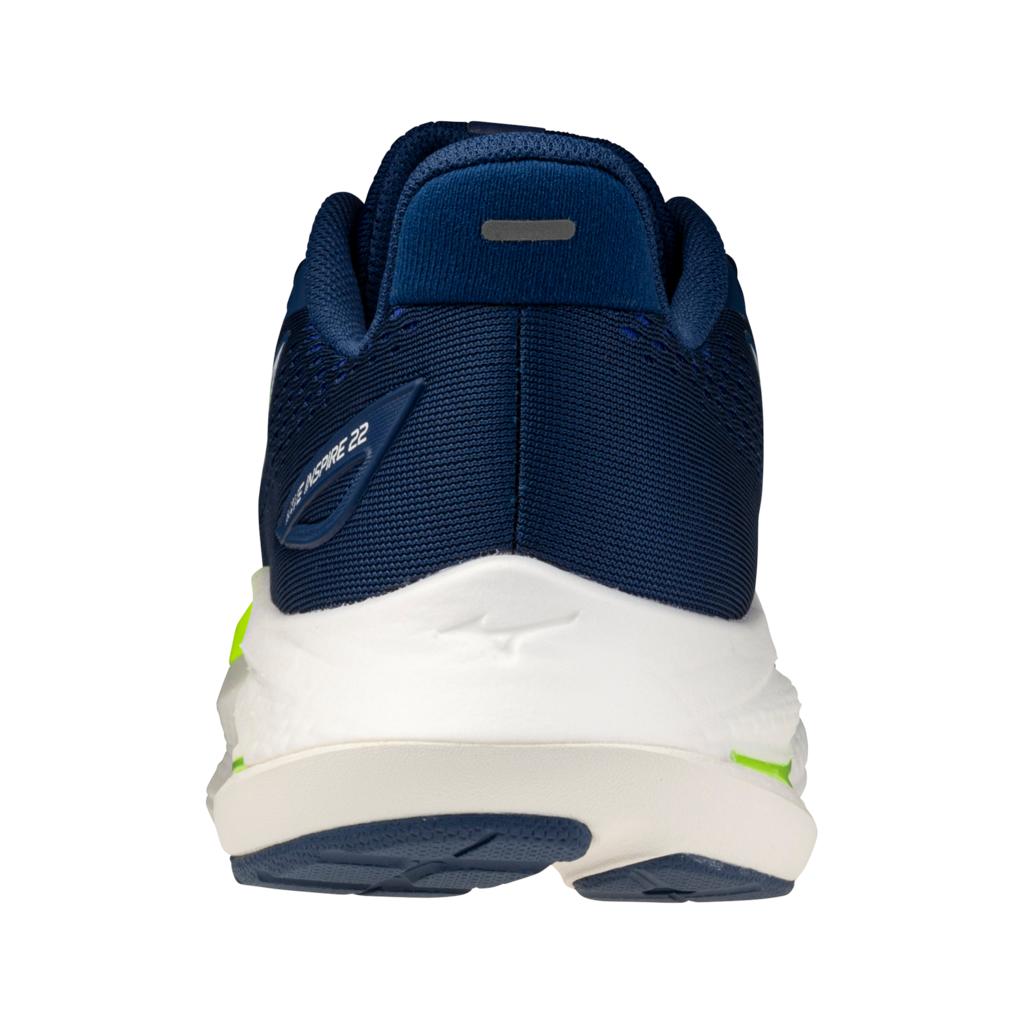 Mizuno Men's Wave Inspire 22 Running Shoes Estate Blue White