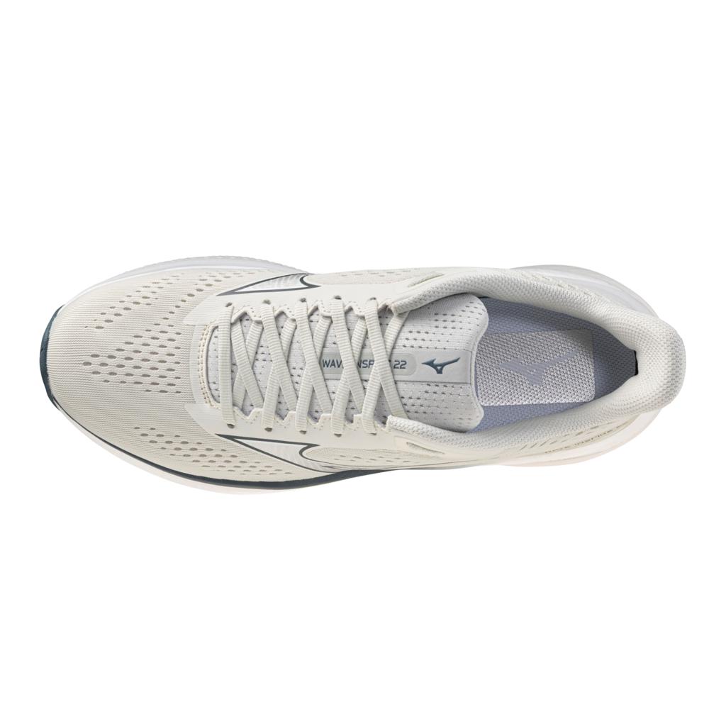 Mizuno Men's Wave Inspire 22 Running Shoes Foggy Dew White