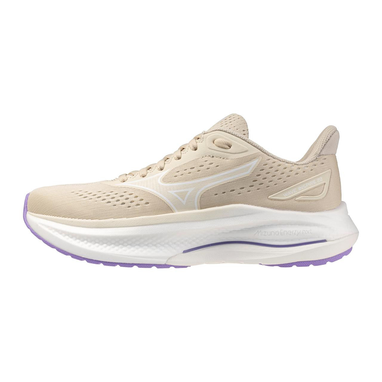 Mizuno Women's Wave Inspire 22 Running Shoes Lifestyle Pack Summer Sand White