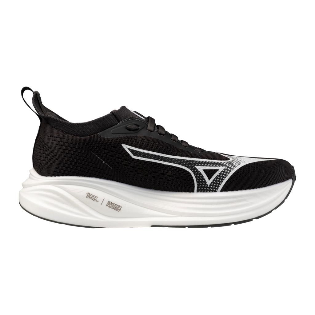 Mizuno Women's Neo Zen 2 Running Shoes Black Sand White