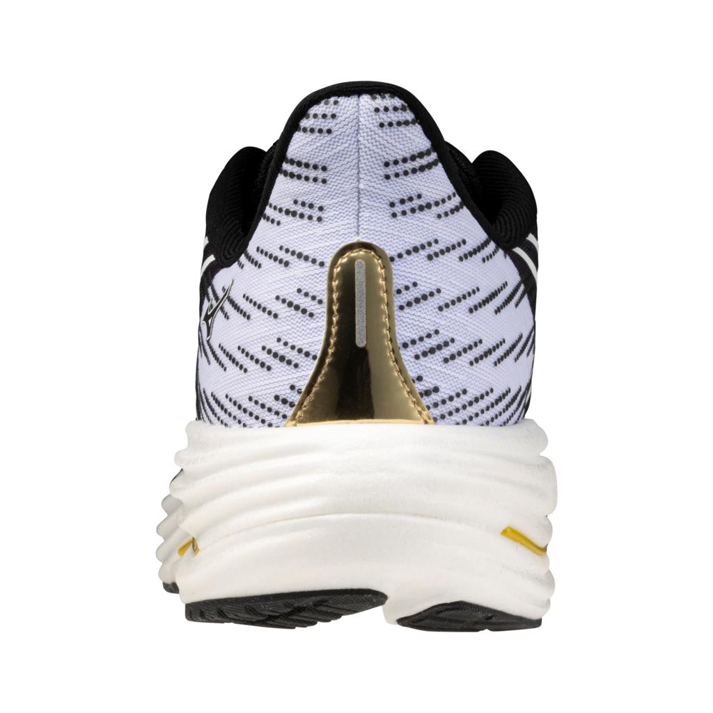 Mizuno Unisex Wave Rider 29 Origami Pack Running Shoes Black White