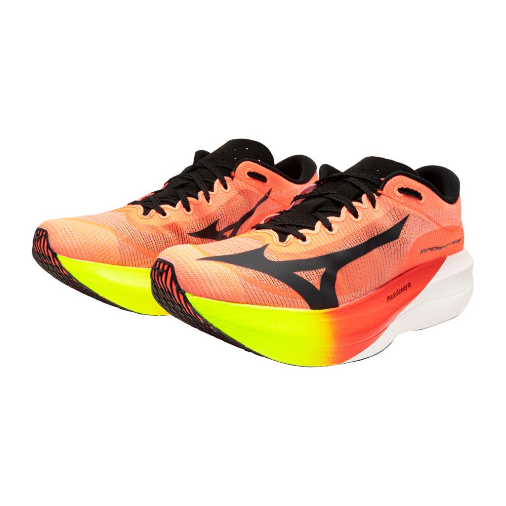Mizuno Unisex Hyperwarp Pure Running Shoe Lava Orange Black
