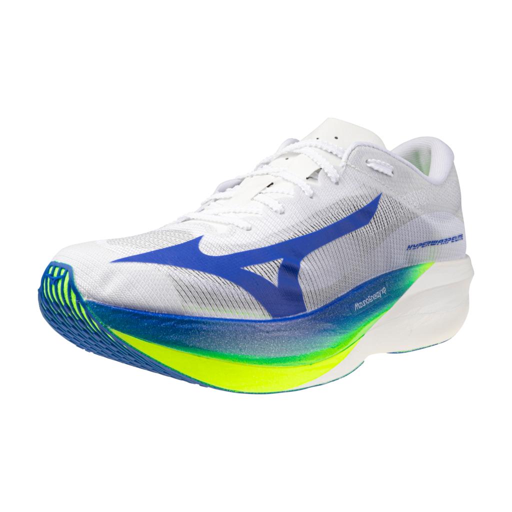 Mizuno Unisex Hyperwarp Elite Running Shoe White Lightning Yellow