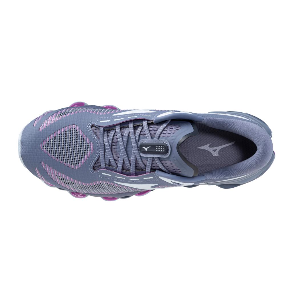 Mizuno Women's Wave Prophecy 15 Running Shoe Wild Wind Ice Water