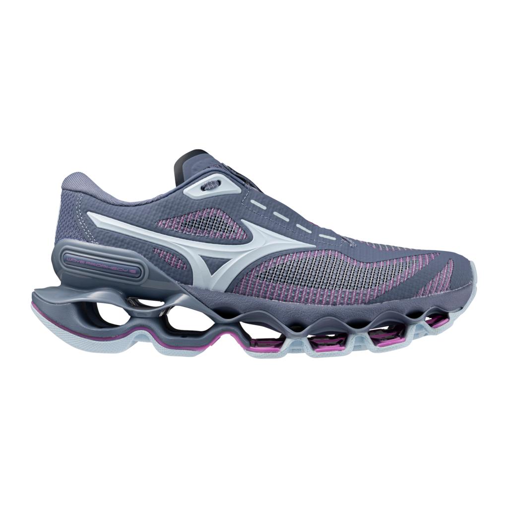 Mizuno Women's Wave Prophecy 15 Running Shoe Wild Wind Ice Water
