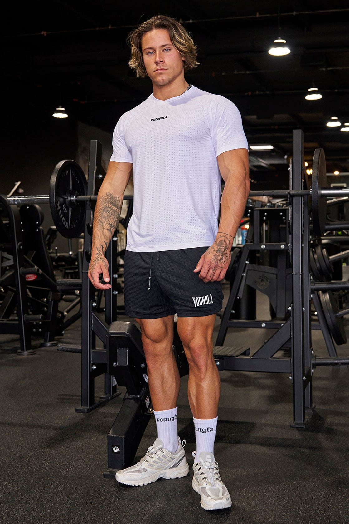 YoungLA 4115 - AeroMesh Shirts White