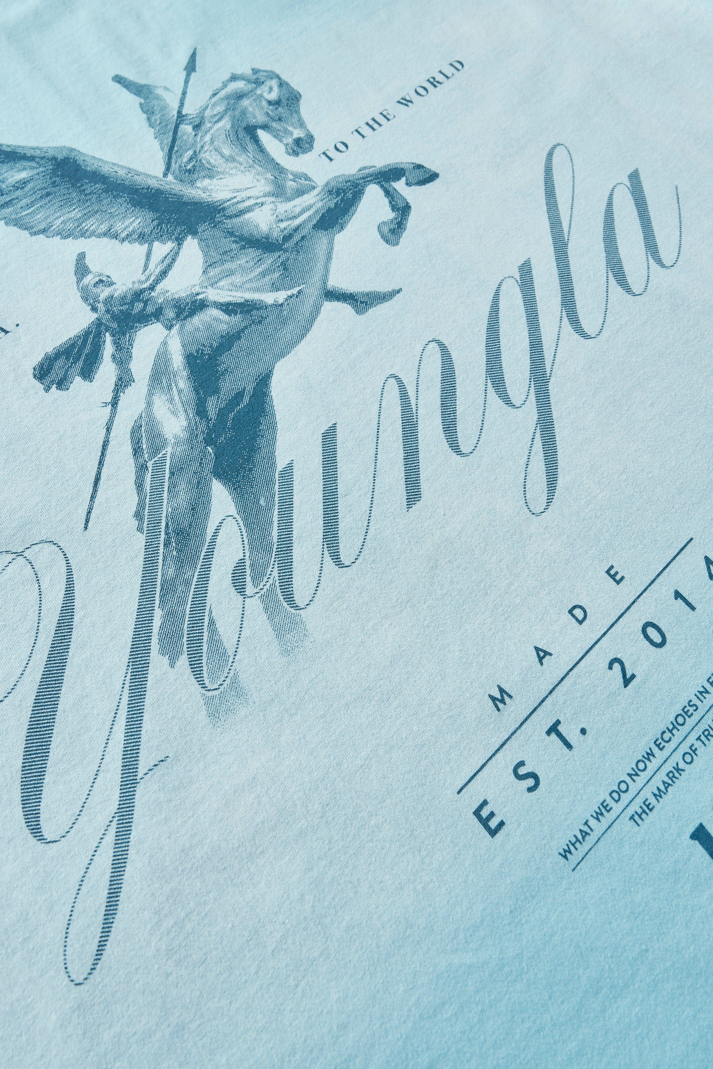 YoungLA 4118 - Warrior Tees Light Blue Wash