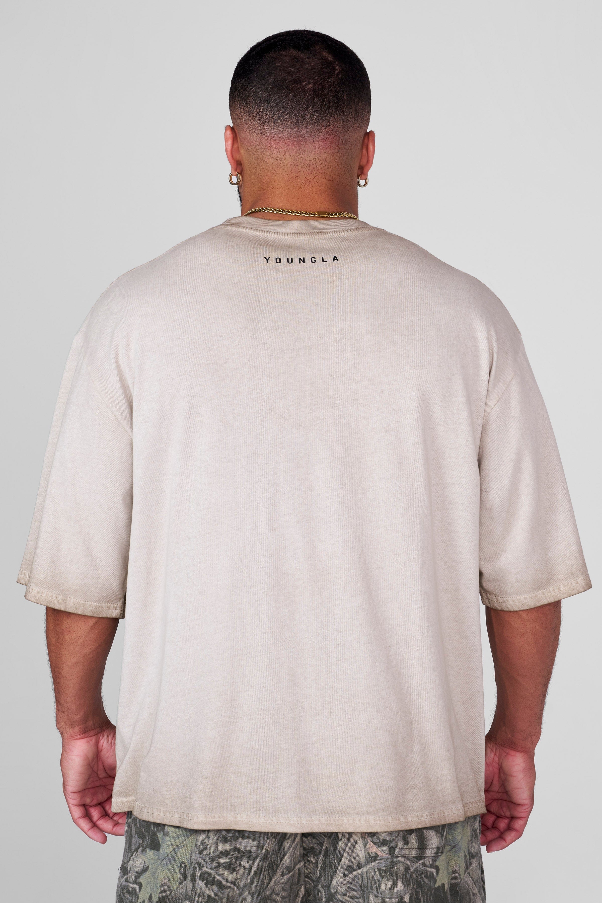 YoungLA 4119 - Spartan Tees Tan Wash