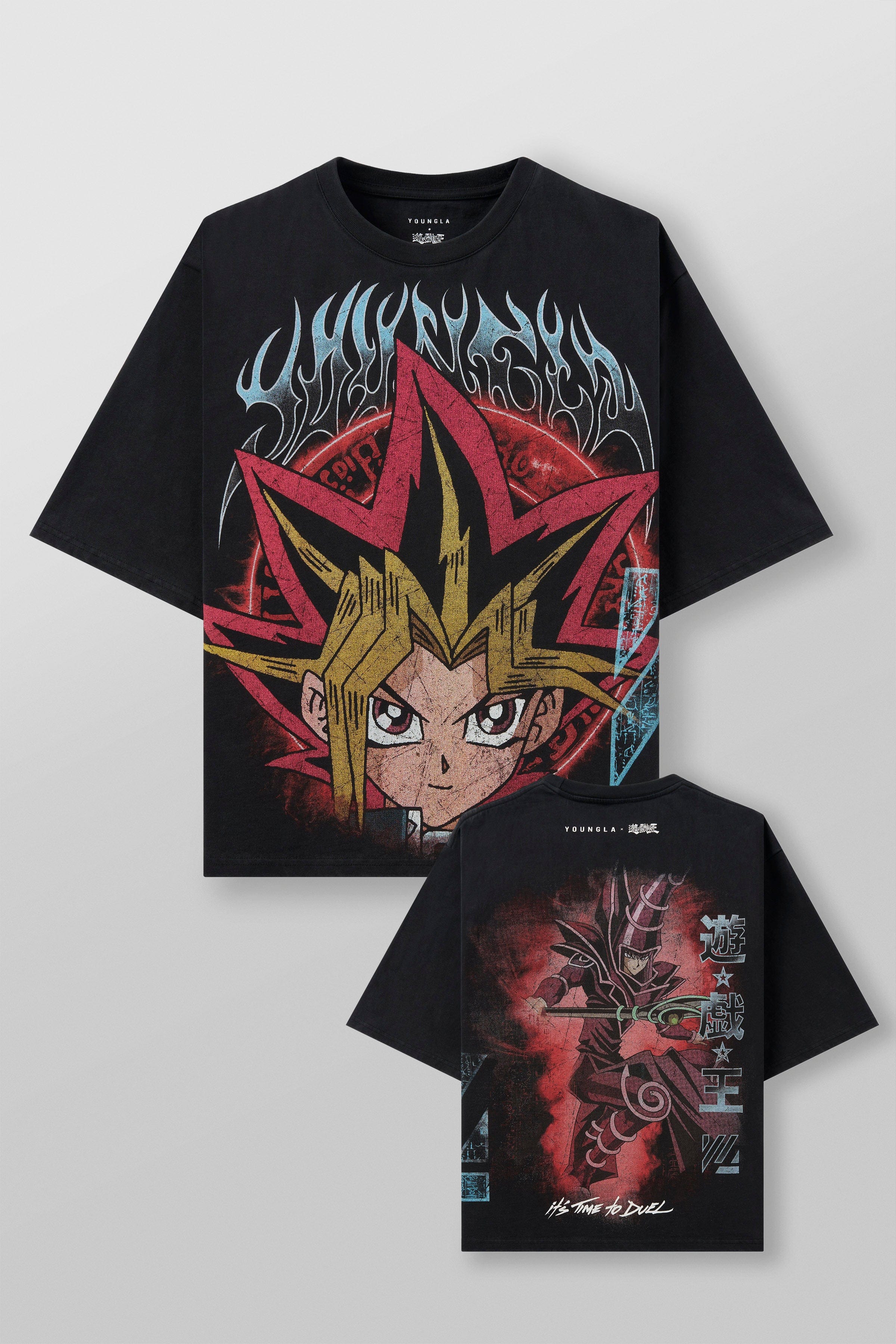 YoungLA 4123 - Yu-Gi-Oh! Tees Yugi Dark Magician