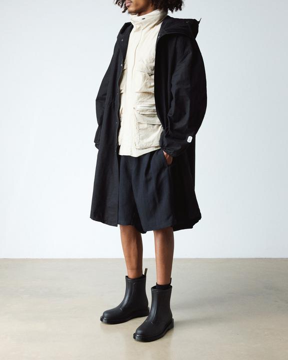 Dr Martens 1460 Rain Boots - Black Pvc