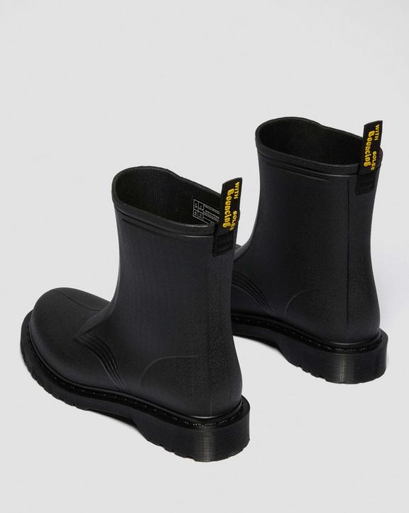 Dr Martens 1460 Rain Boots - Black Pvc