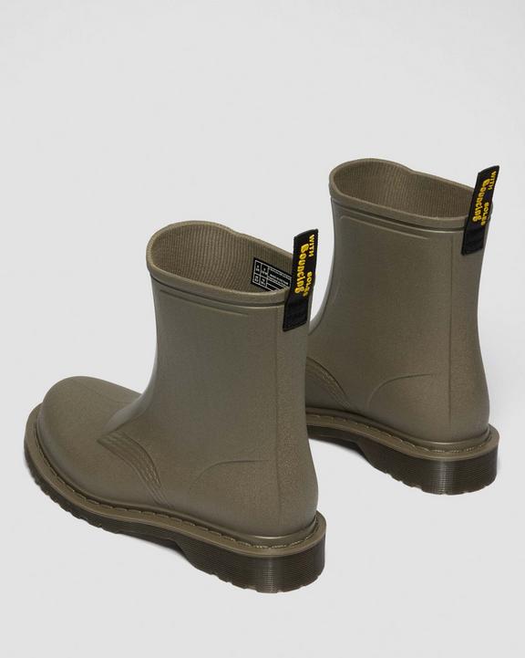 Dr Martens 1460 Rain Boots - Dms Olive