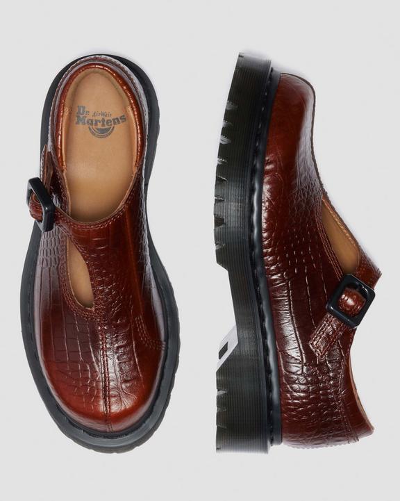 Dr Martens Rejena Mary Jane - Mocha Brown