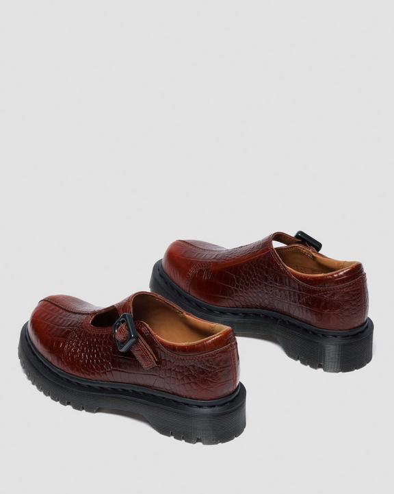 Dr Martens Rejena Mary Jane - Mocha Brown