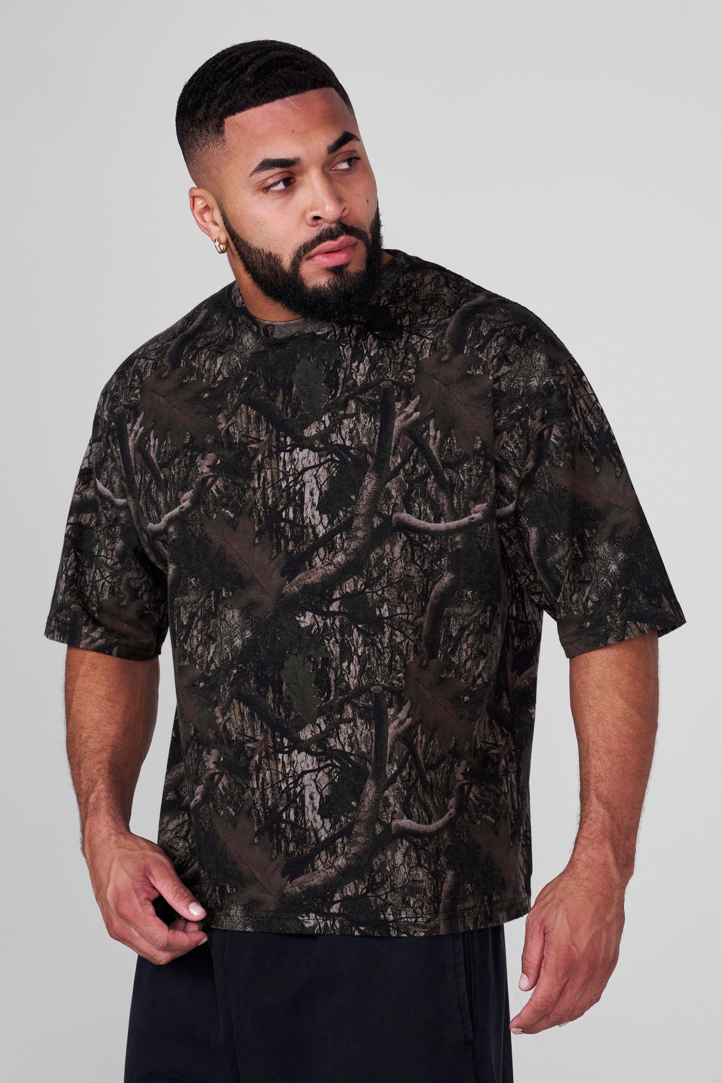 YoungLA 4125 - Heritage Tees Dark Tree Camo