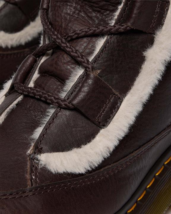 Dr Martens Buzz Lace Up - Dark Brown+Natural