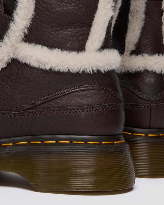 Dr Martens Buzz Lace Up - Dark Brown+Natural
