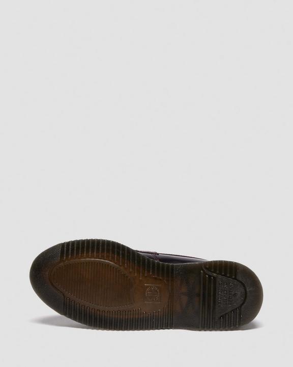 Dr Martens Temara Arcadia Leather Loafers - Cherry Red Arcadia