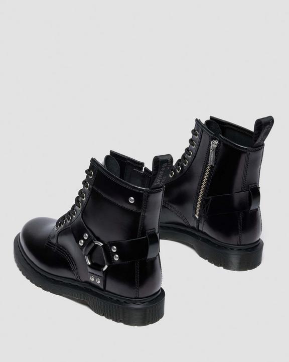1460 Harness - Black Analine - Mens