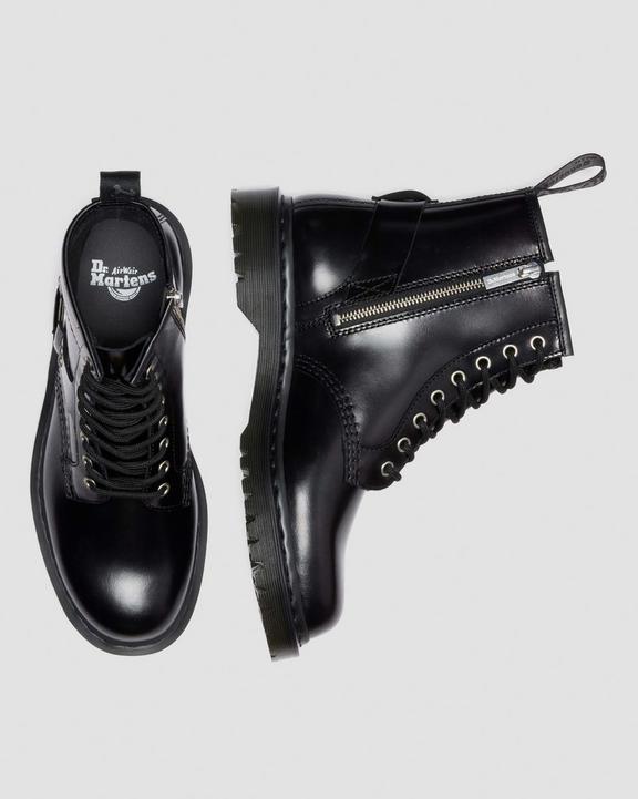 1460 Harness - Black Analine - Mens