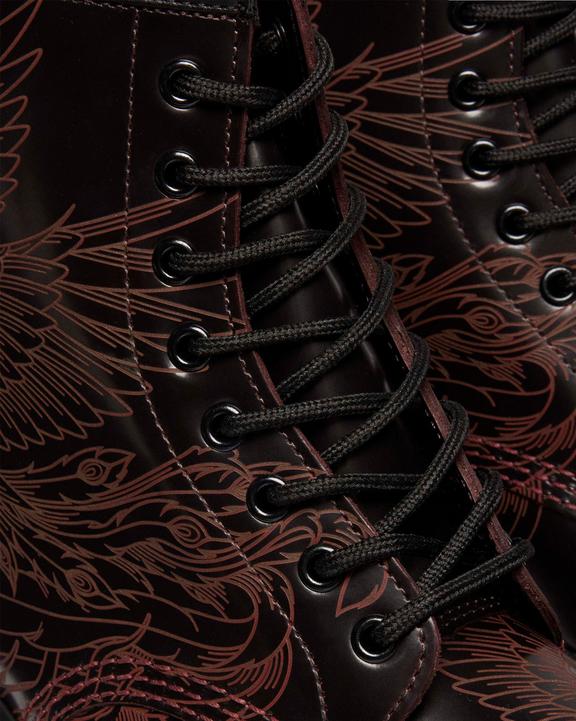 Dr Martens 1460 Phoenix - Cherry Red Arcadia