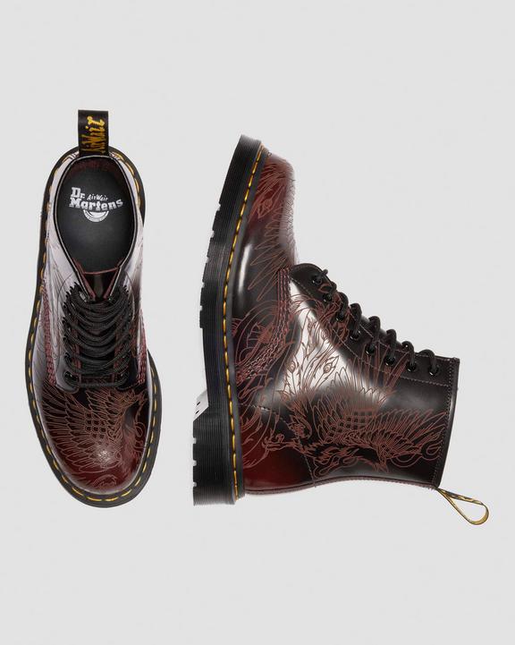 Dr Martens 1460 Phoenix - Cherry Red Arcadia