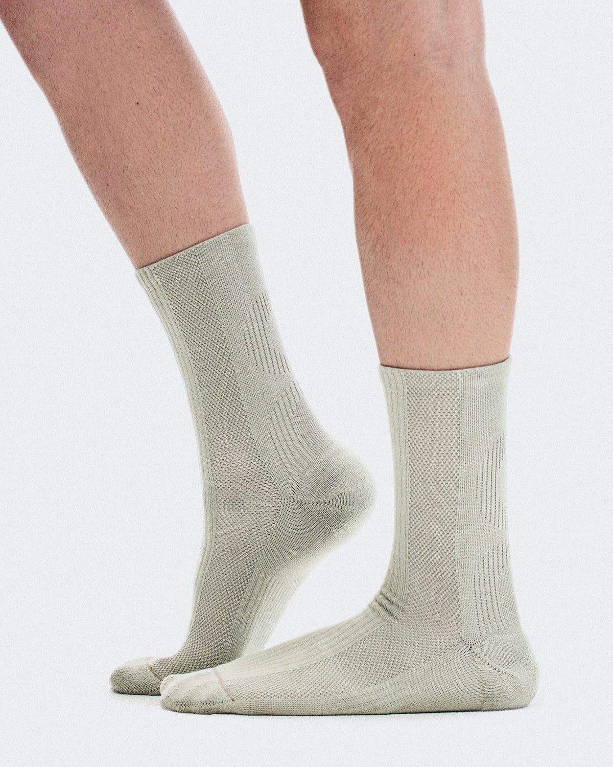 On Hybrid Sock High 2P Brume
