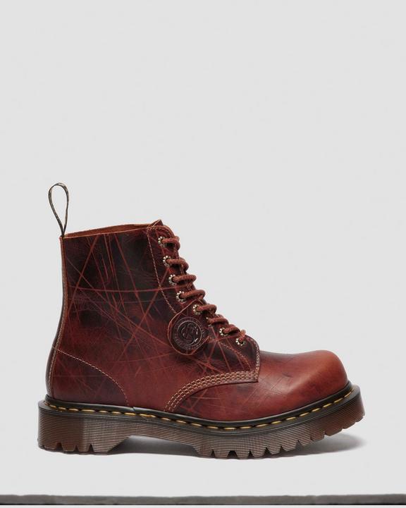 Dr Martens 1460 Pascal Bex Made In England - Caramel Brown