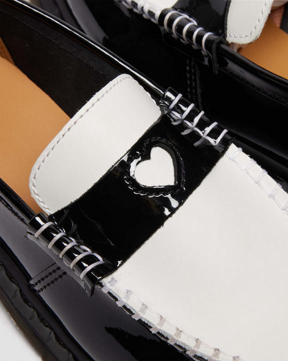 Dr Martens Penton Heart - Black & White