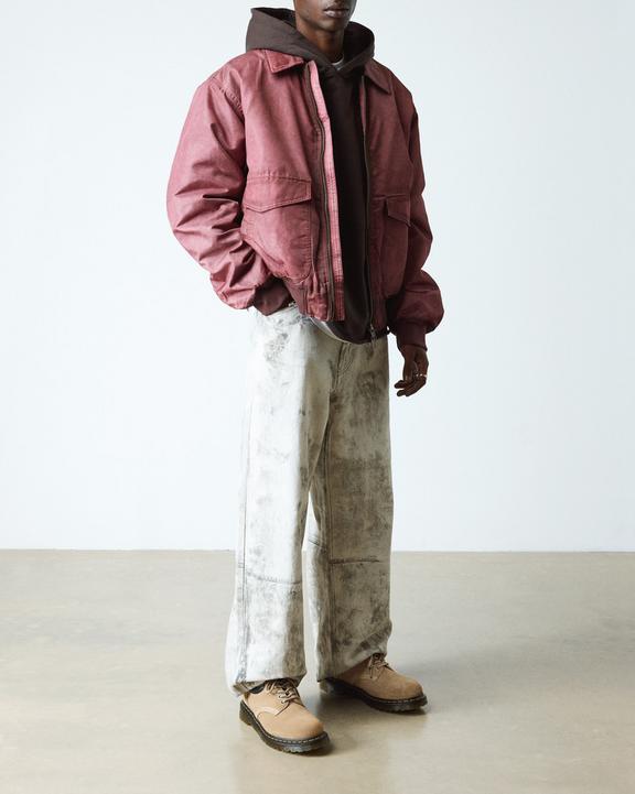 Dr Martens Waxy Suede Shoes - Savannah Tan