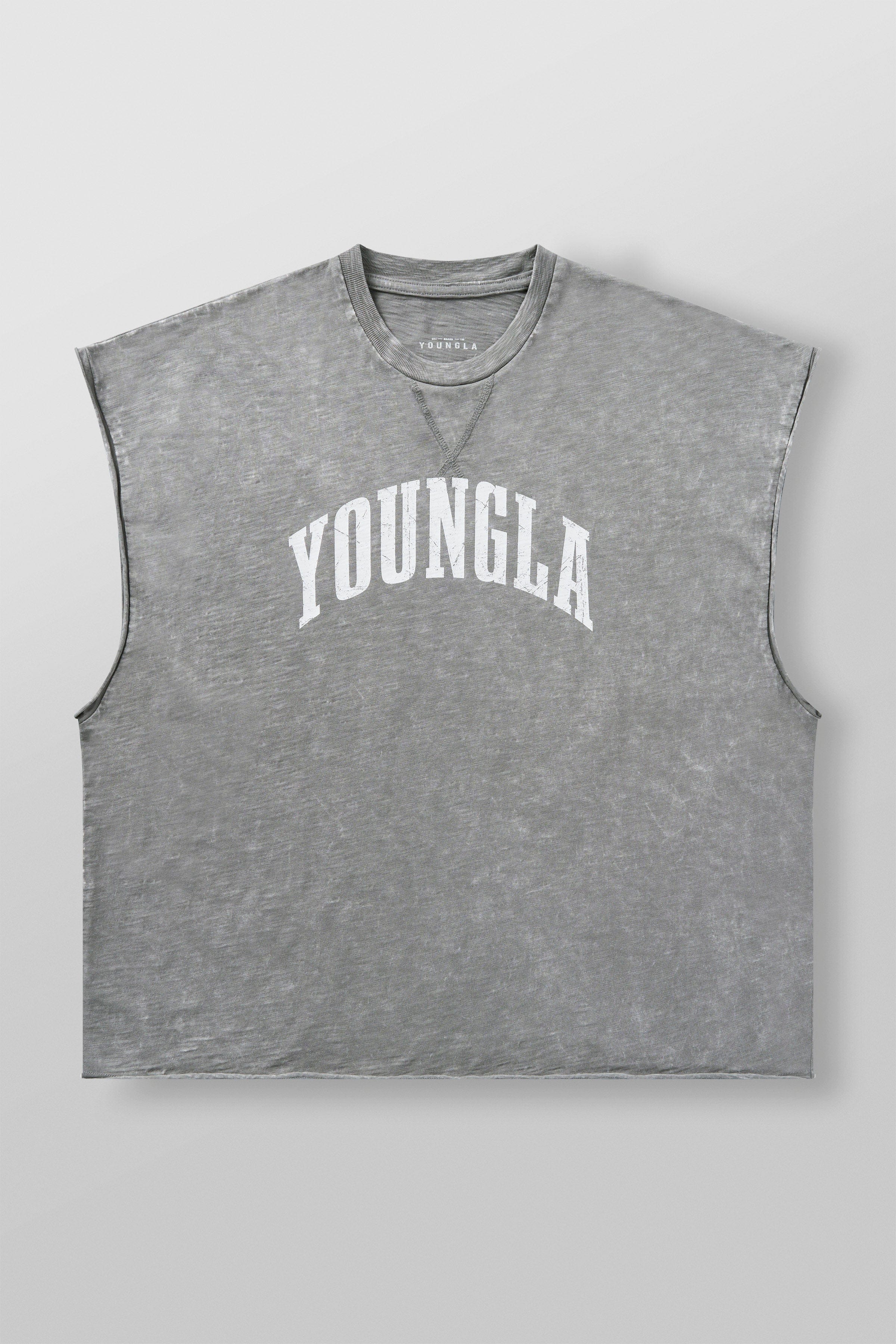 YoungLA 4171 - Huge Cut-Offs Grey Wash
