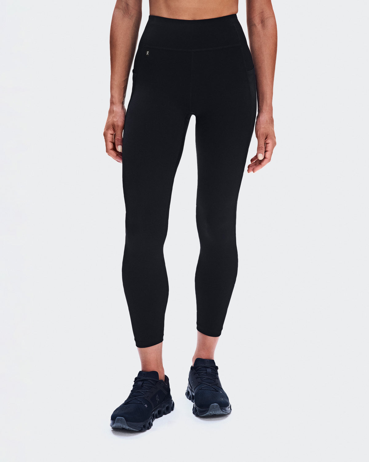 On Train Tights 7/8 Black (Women'S)