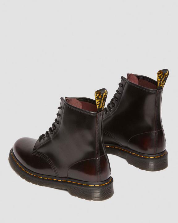 Dr Martens Arcadia Leather Boots - Cherry Red Arcadia