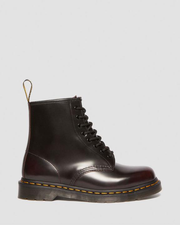 Dr Martens Arcadia Leather Boots - Cherry Red Arcadia