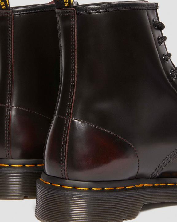 Dr Martens Arcadia Leather Boots - Cherry Red Arcadia