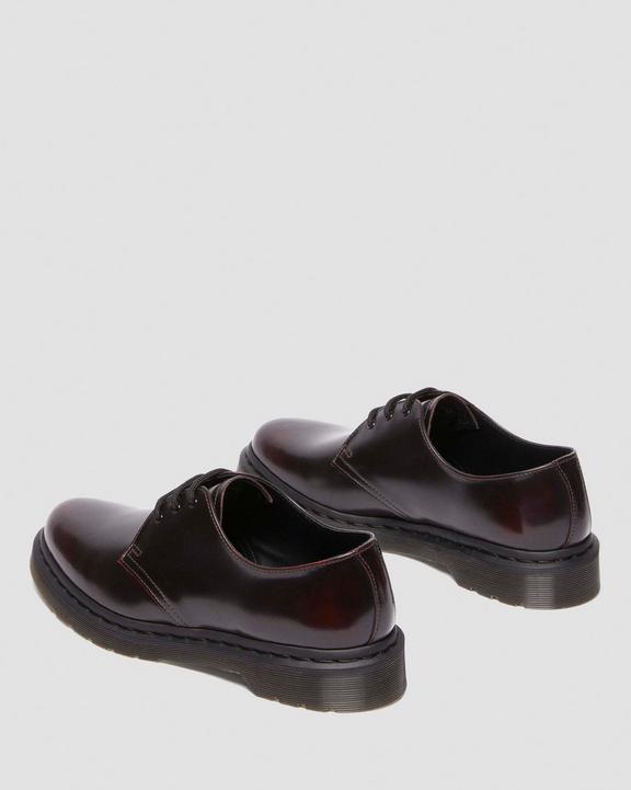 Dr Martens Arcadia Leather Shoes - Cherry Red Arcadia