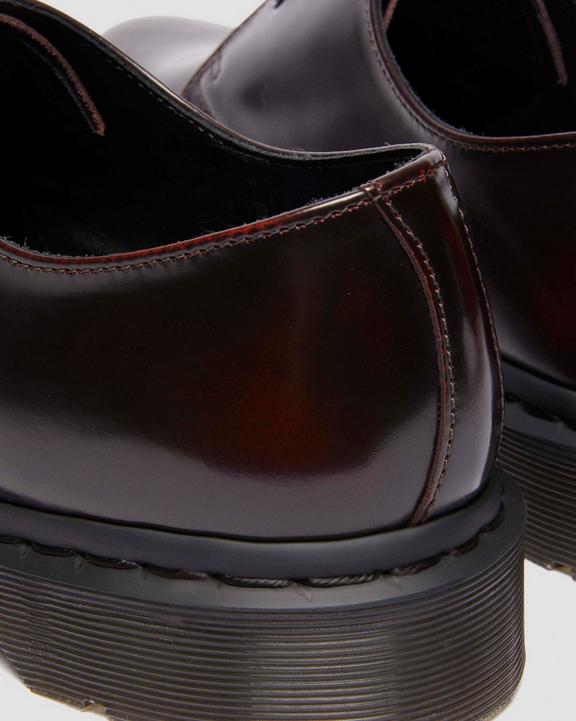 Dr Martens Arcadia Leather Shoes - Cherry Red Arcadia