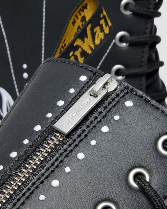 Dr Martens Jadon Hi Solar Flare - Black