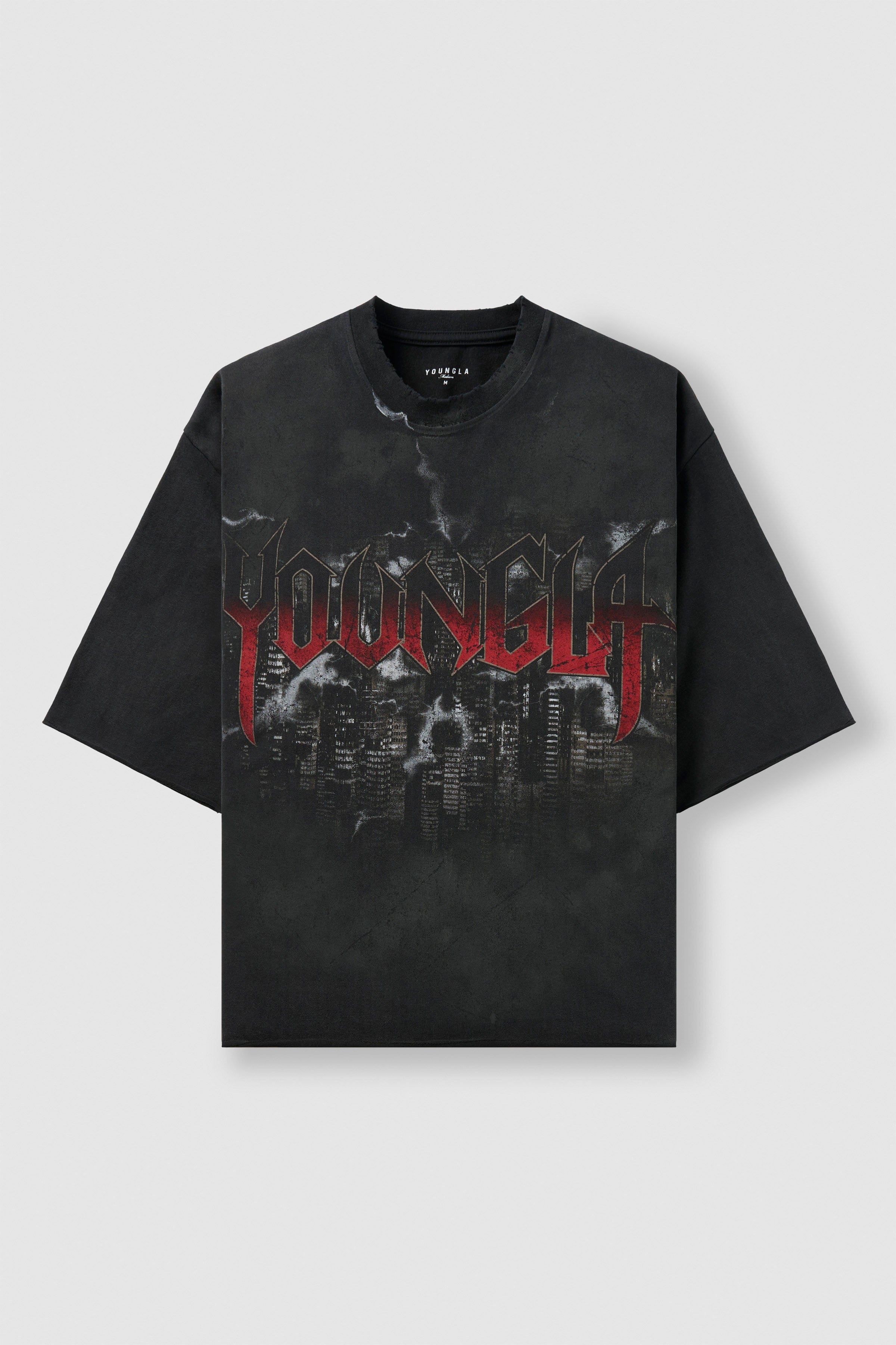 YoungLA 4181 - Dark Night Tees Black Wash