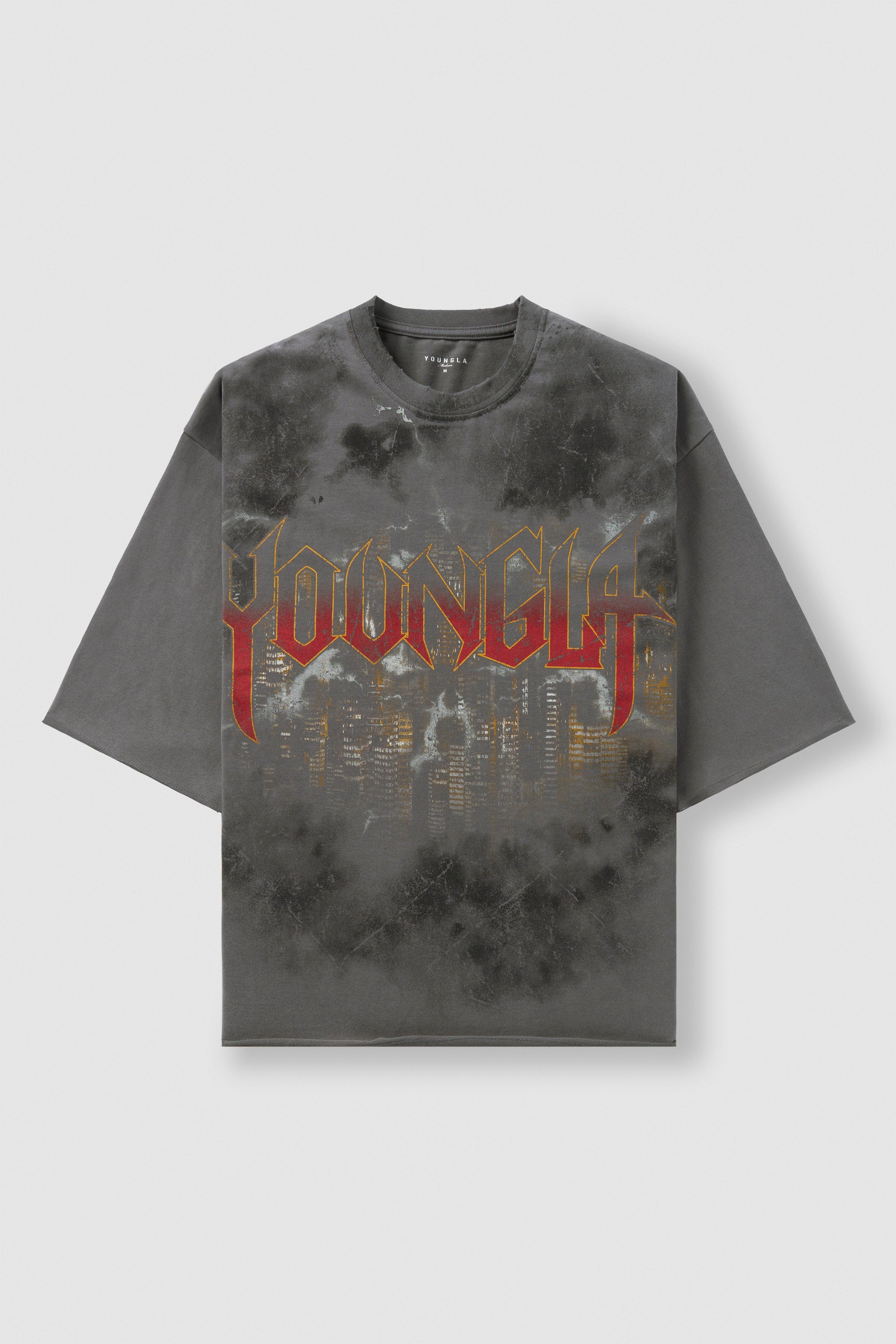 YoungLA 4181 - Dark Night Tees Grey Wash