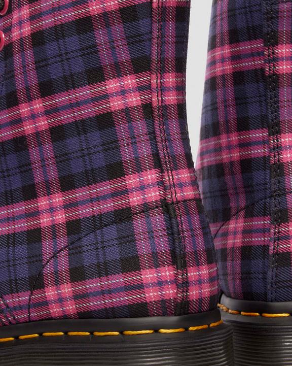 Dr Martens 1460 Tartan - Pink Multi