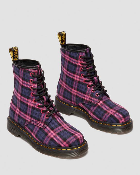 Dr Martens 1460 Tartan - Pink Multi