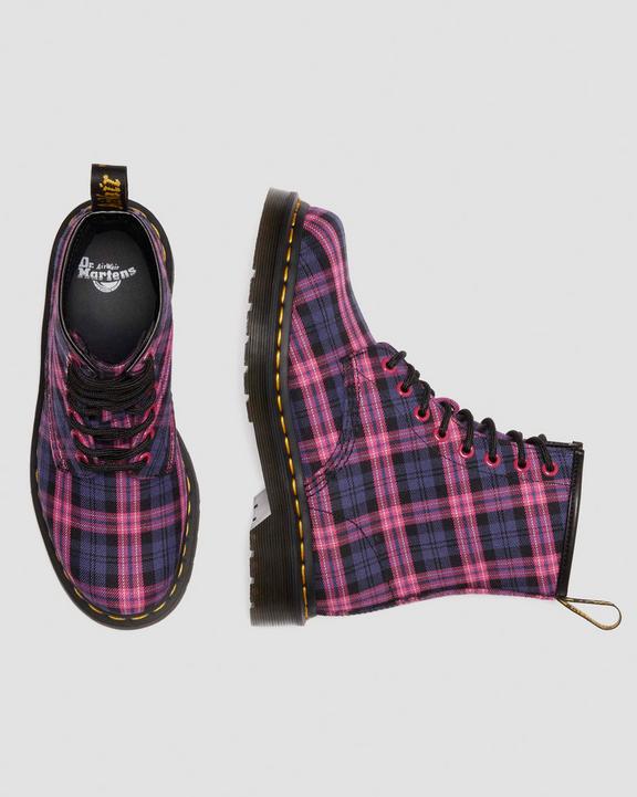 Dr Martens 1460 Tartan - Pink Multi